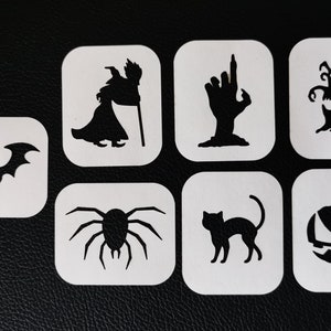 ハロウィーン ステンシル セット (190 ミクロン マイラー)
