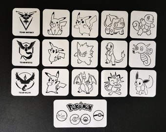 Pokemon Stencil Set 4 (Mylar 190)