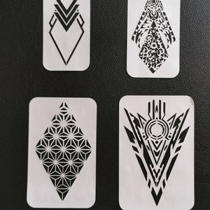Schablonen Set