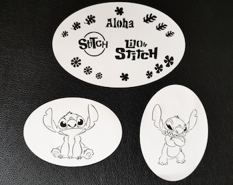 Stitch Stencil Set 3  (190micron Mylar)