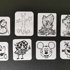Stencil Cartoon Set (190 micron Mylar)