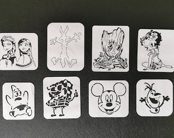 Stencil Cartoon Set (190 micron Mylar)