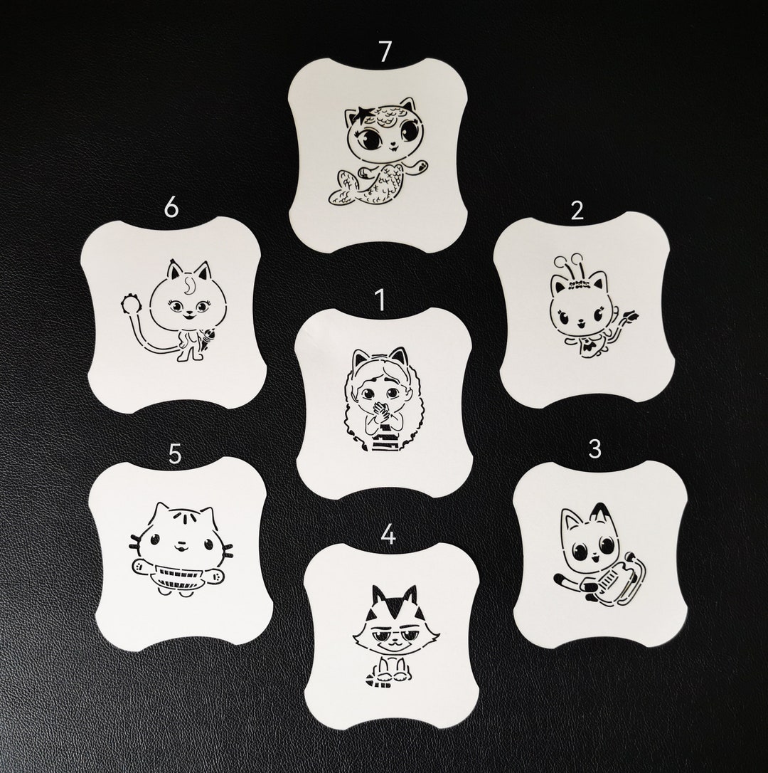 Gabby s Dollhouse Stencil Set Mylar 190 Make Your Own Stencil Set 4 gabby-s-dollhouse-stencil-set-mylar-190-make-your-own-stencil-set-4
