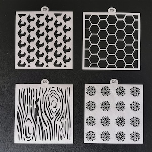 Pattern Stencil Set ( 190 micron Mylar )