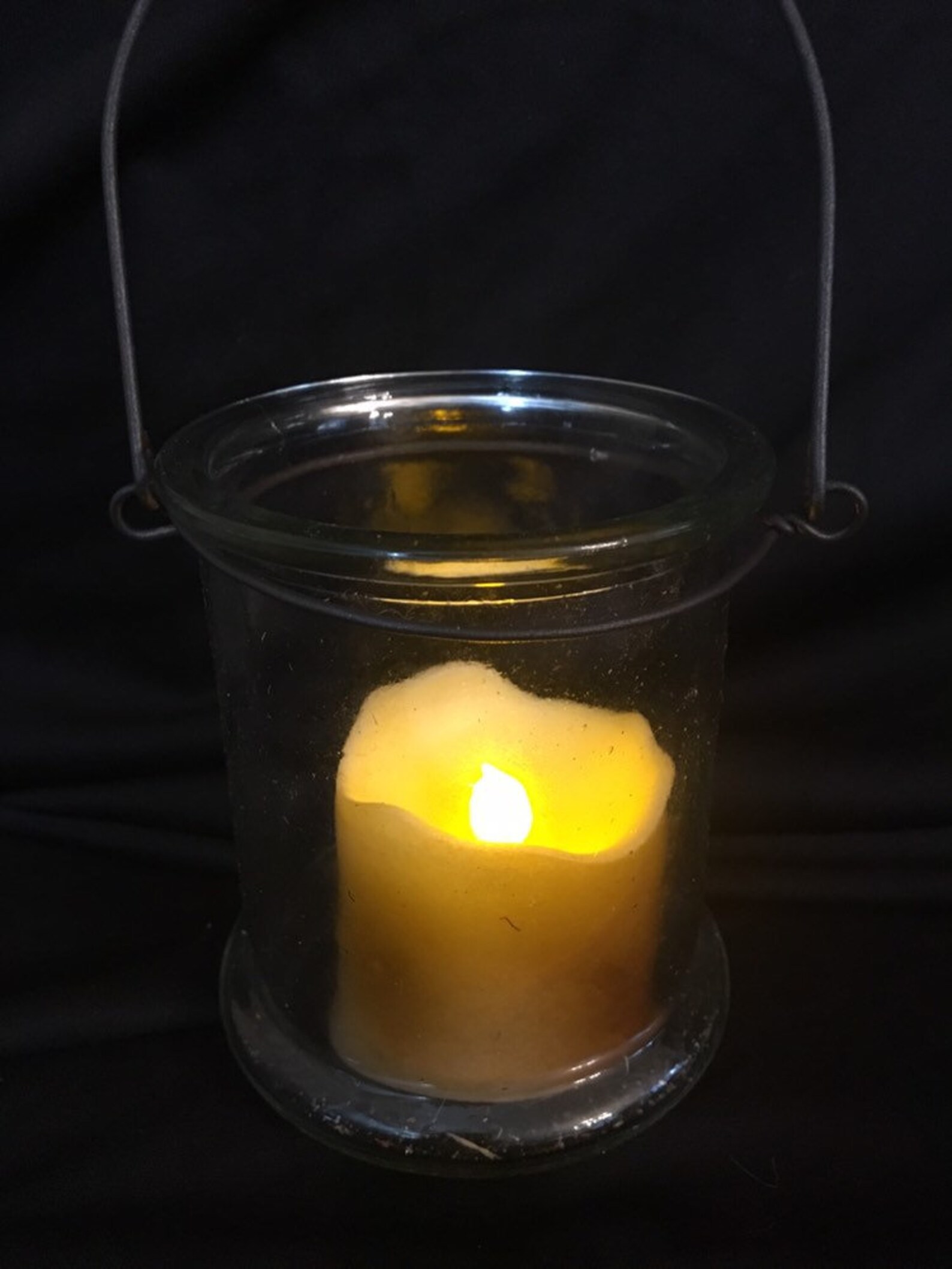 Votive Size Glass Candle Lanterns Etsy
