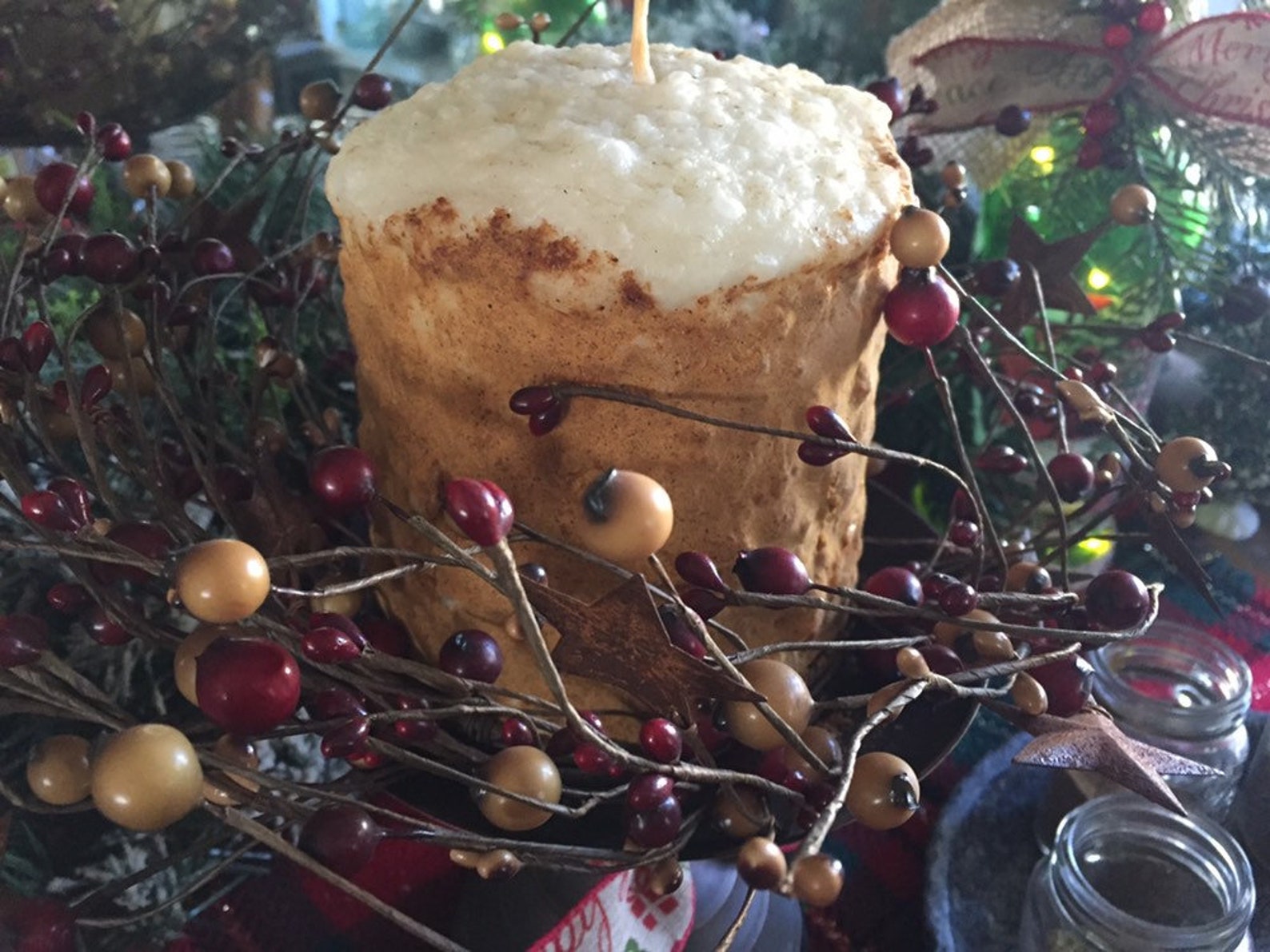 Warm Glow Country Spice Hearth Candle Etsy