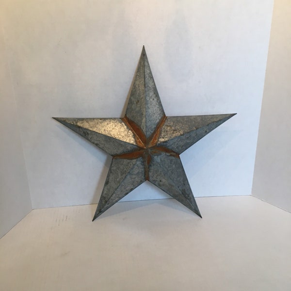 18” Galvanized Star