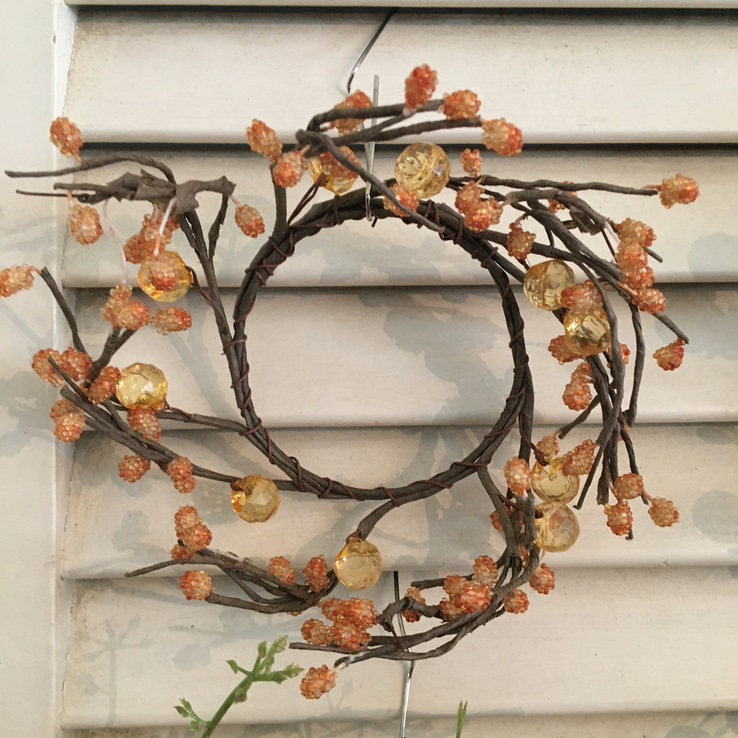 2.5 Fall Colors Candle Rings / Wreath Enhancements Etsy