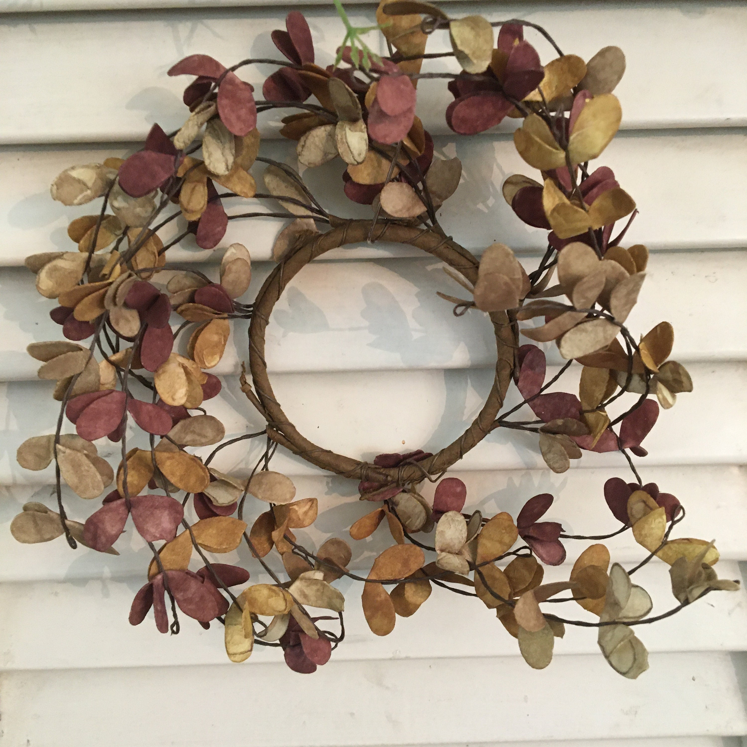 2.5 Fall Colors Candle Rings / Wreath Enhancements Etsy