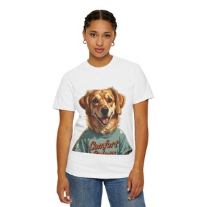 Patriotic Dog Graphic Tee | Unisex T-Shirt, Dog Lover Gift, Independence Day, Casual Wear, Friendship Day, Unique Apparel