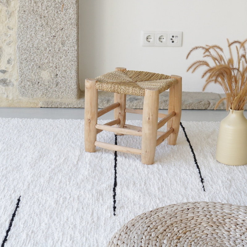 Black and White Living Room Rugs - Etsy
