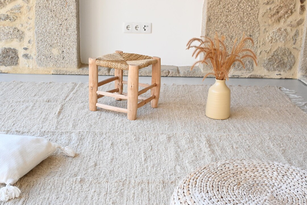 Extra Large Beige Rug, Beige Area Rug, Living Room Rug, Bedroom Rug ...