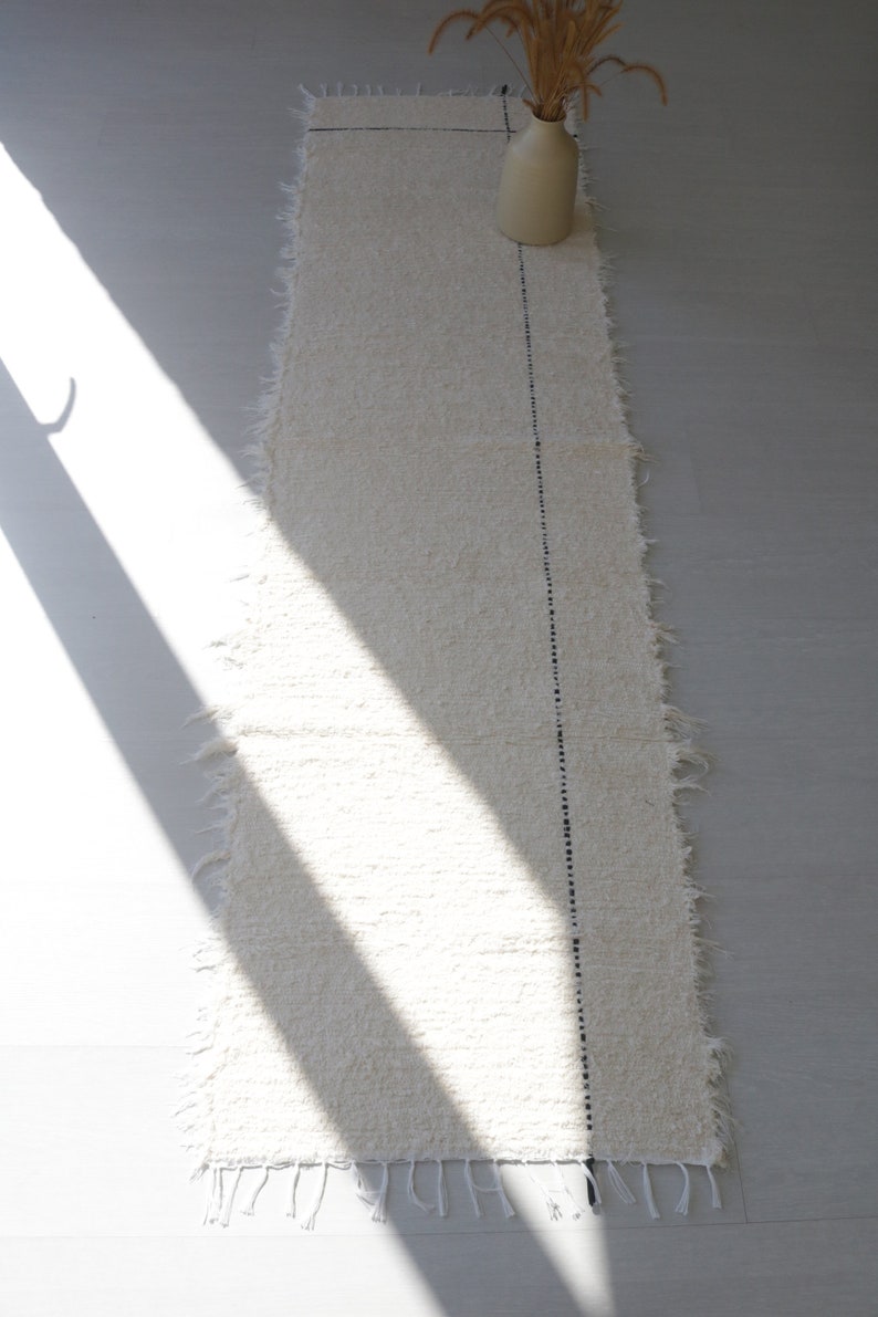 Runner Rug Cream 200 Cm Kitchen Runner Rug Washable Beige Etsy