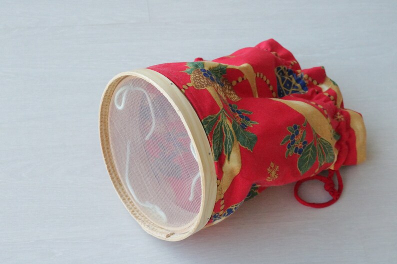 Christmas dining table decor, bread basket, bread bag, Kitchen decor for Christmas, Tapestry bread basket, Christmas gift, corbeille à pain. imagem 2