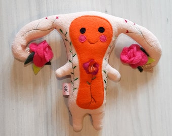 Uteri. Uteri di stoffa. Piccole lune uterine. Dono femminista dell'utero. Natura femminile. Donna. Educazione mestruale. Mestruazioni.