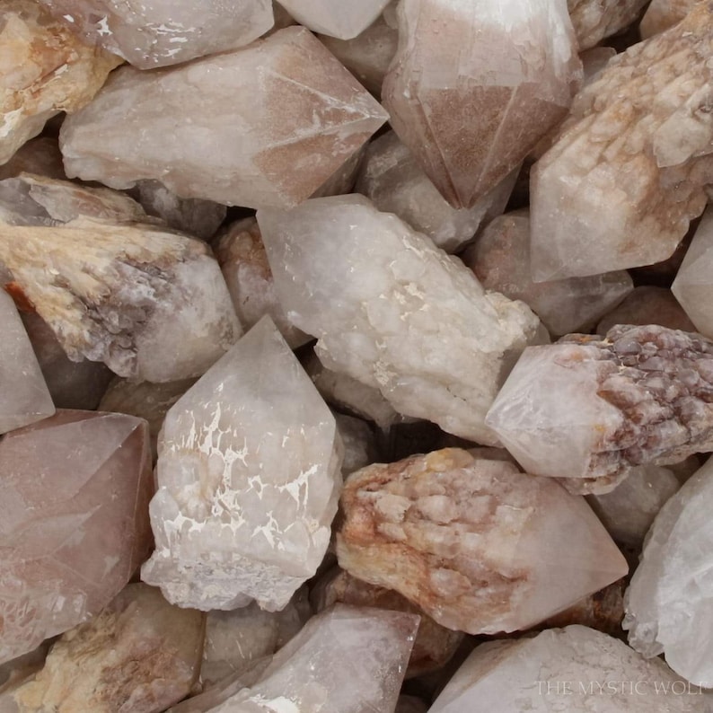 Candle Quartz Rough Point Large