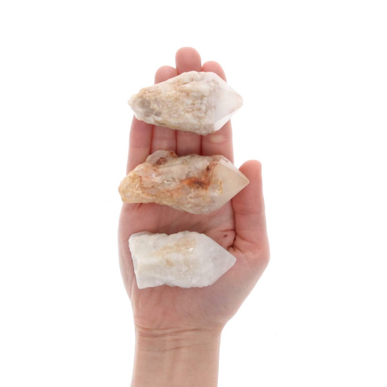 Candle Quartz Rough Point Large