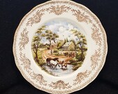 Bone china Gainsborough cabinet display plate
