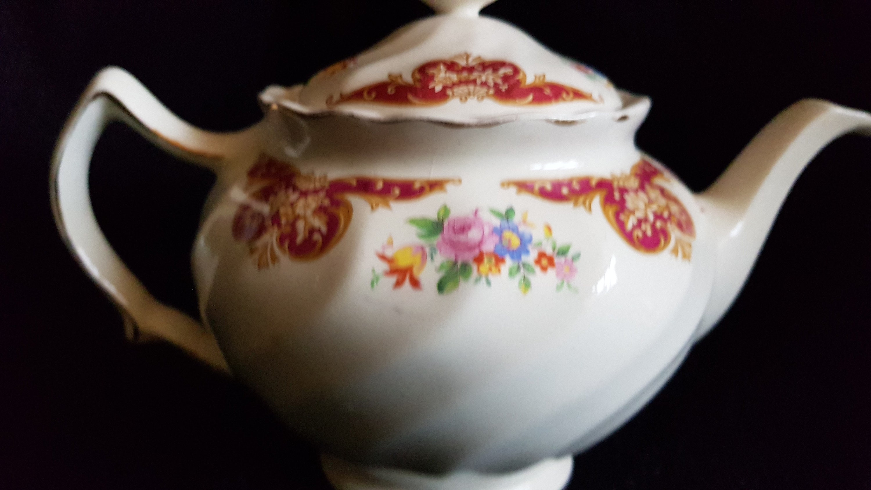 Old Chelsea Johnson Bros Vintage Teapot Etsy