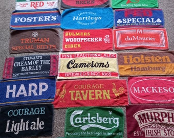 serviettes de bar/bière pub vintage.