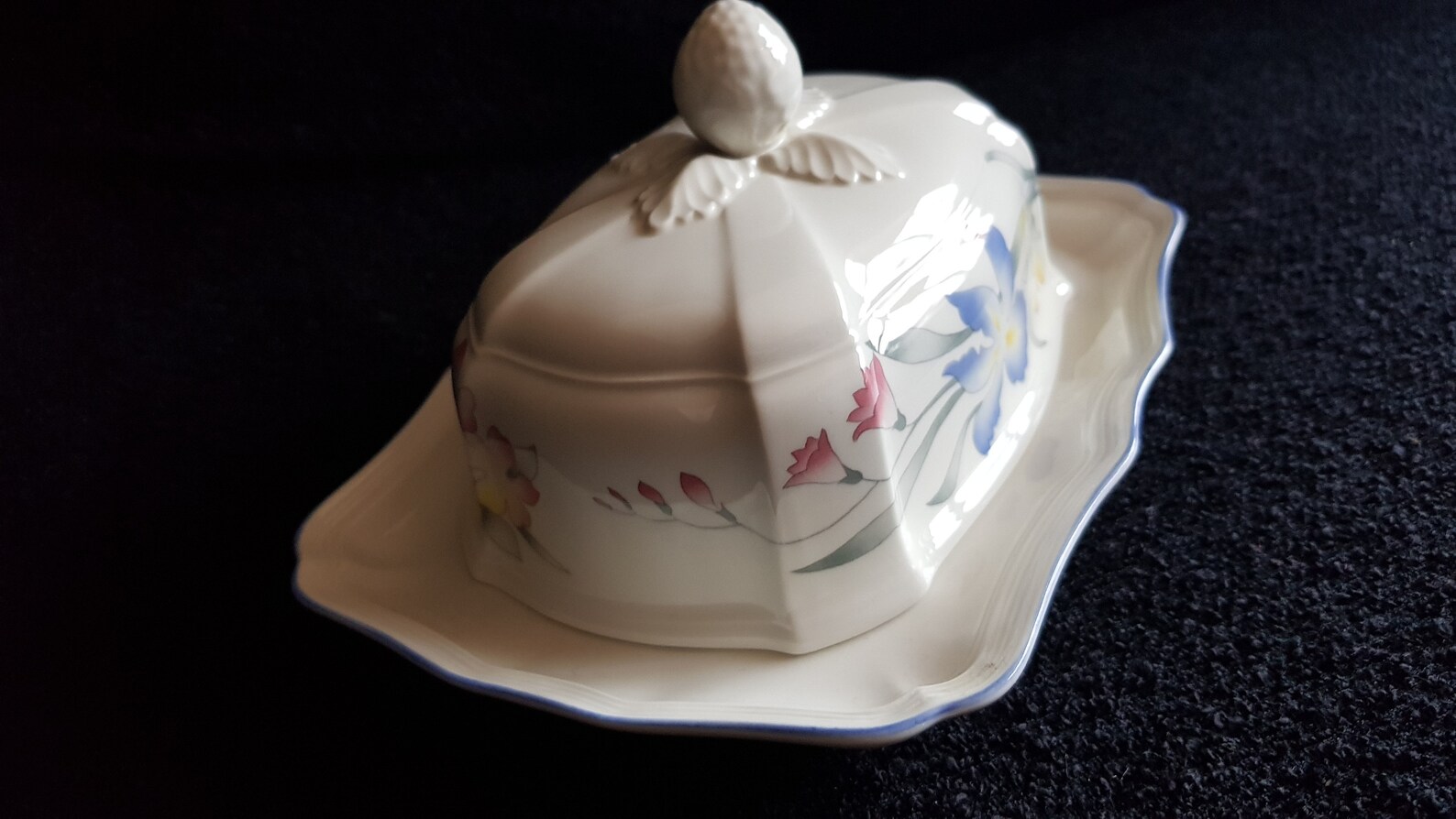 Villeroy and Boch butter dish in 'Riviera' Etsy