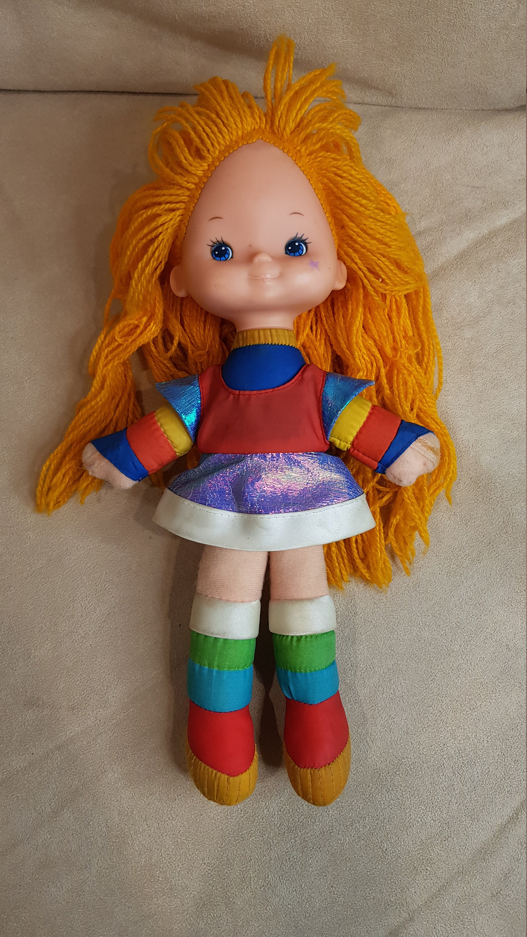 Vintage genuine Mattel Rainbow Brite dolls/figures from 1983 | Etsy