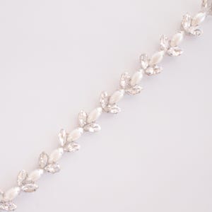 Wedding Belt Plus Size Pearls - Etsy display picture 3