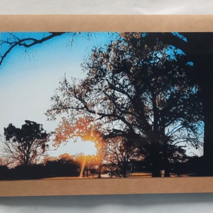 Golf Light -  Blank card Blessing Pic