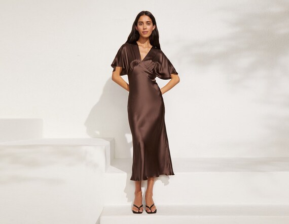 peach bodycon midi dress Angel Maternity Summer Maternity Bodycon Dress in Peach
