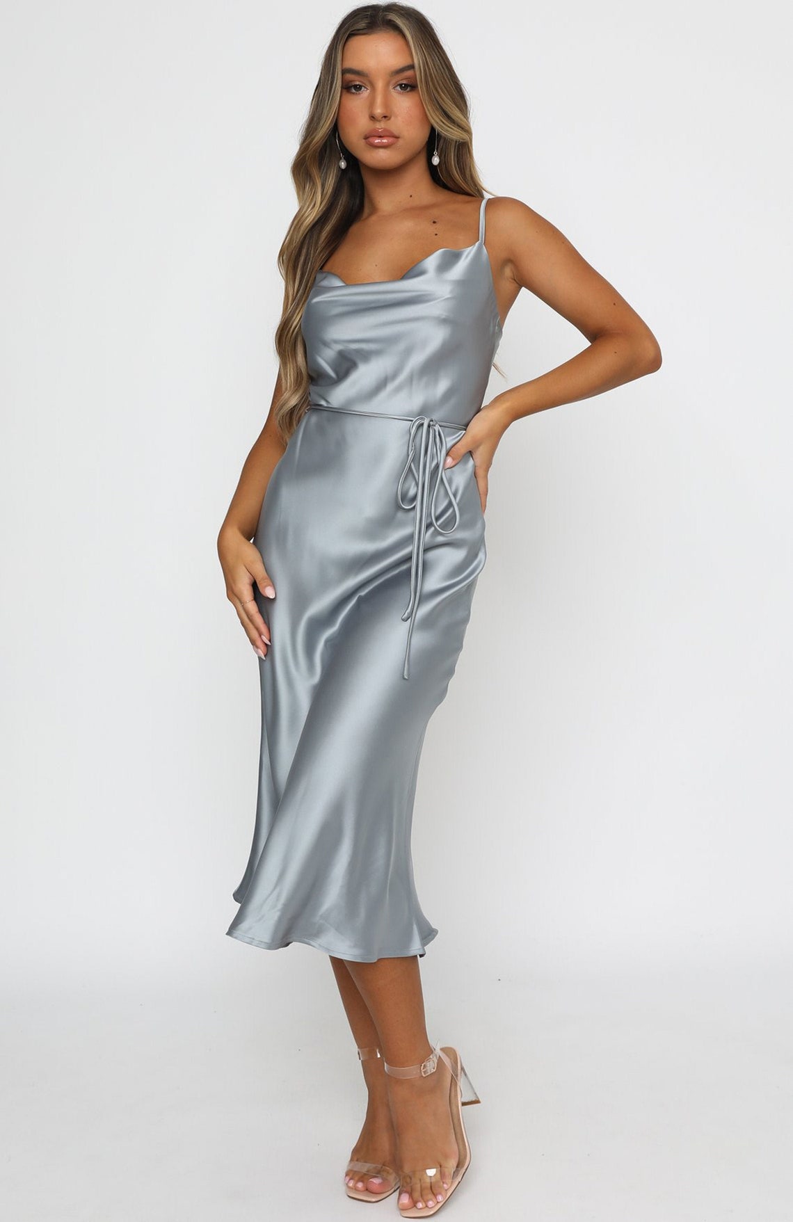 cowl neck slip