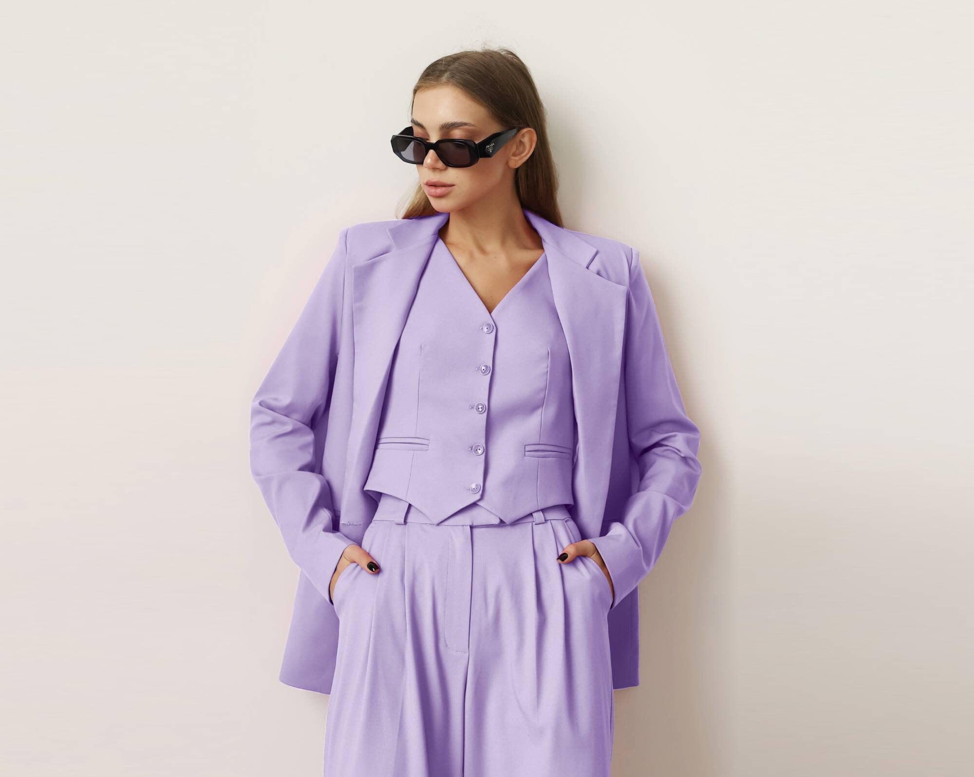 Womens Trouser Suit 