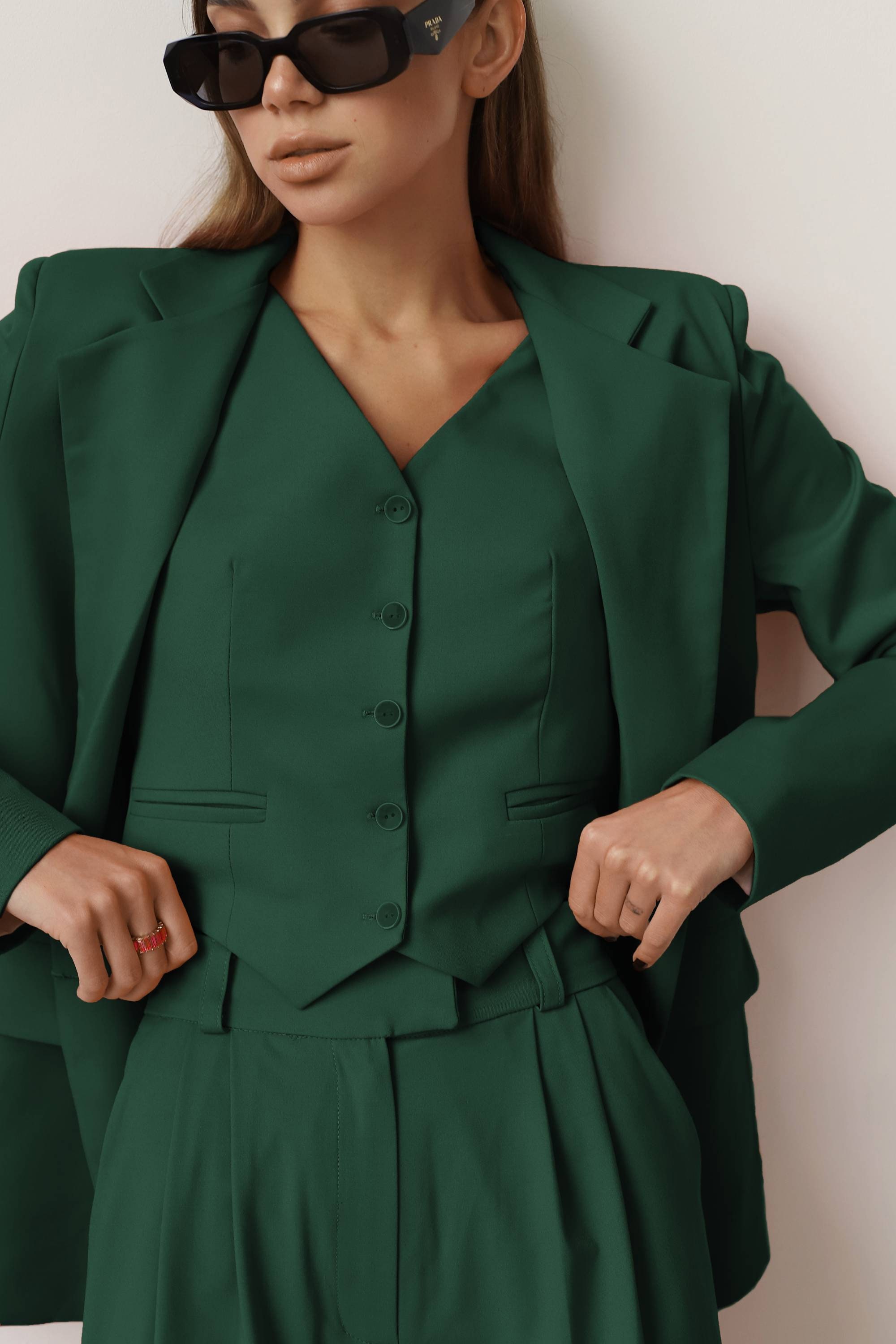 Emerald Green Blazer Women, Dark Green Oversized Blazer, Custom Suit Jacket for Prom, Wedding Guest, Formal Pantsuit, Bridal Outfit Emerald Green Blazer Women, Dark Green Oversized Blazer, Custom Suit Jacket for Prom, Wedding Guest, Formal Pantsuit, Bridal Outfit
