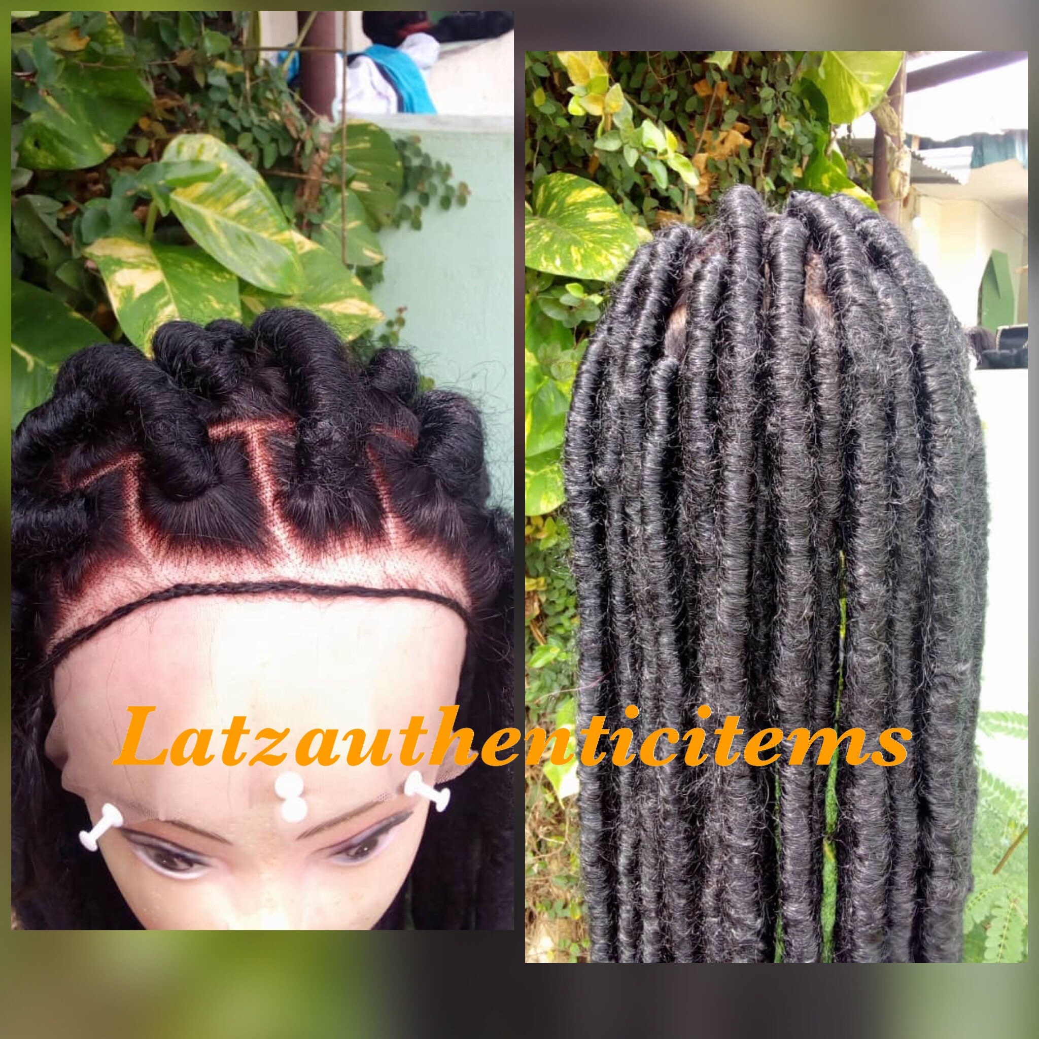 Faux Locs Wig Dreadlocks Wig Goddess Locs Wig Goddess Braids Wig Braided Wig Cornrows Wig Micro Braids Senegalese Twists Dreads Box Braids