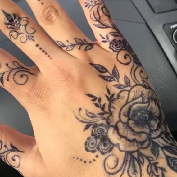 Sale Jagua Gel Natural Temporary Tatoo Indigo Black Henna Etsy