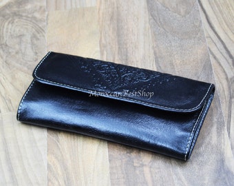 Leather Card Wallet Women, Leather Credit Card Holder, Woman Wallet Leather, Leather Slim Wallet, Leather Money Clips For Women