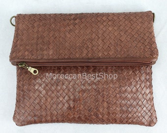 Leather Clutch Purse, Leather Clutch Bag For Women, Clutch Wallet, Leather Wallet Women's, Long wallet, Zipper Wallet .