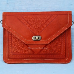 Cartera de cuero, bolso de mano para mujer, bolsos de diseñador vintage, accesorios para festivales, bolso de hombro, bolso de mano de cuero grande, regalo para ella.