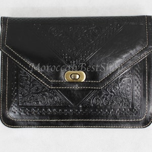 Grand portefeuille en cuir, pochette en cuir, pochette pour femme, portefeuille en cuir pour femme, portefeuille long, portefeuille à fermeture éclair, portefeuille avec bracelet.