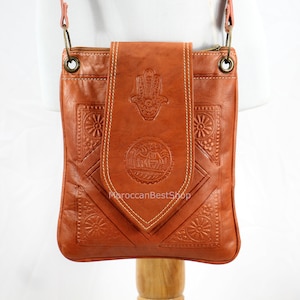 Medium Bohemian Leather Tote, Leather Shoulder Bag, Leather Purse, Leather tote bag, Women&#39;s Shoulder Bag, Soft Leather Bag