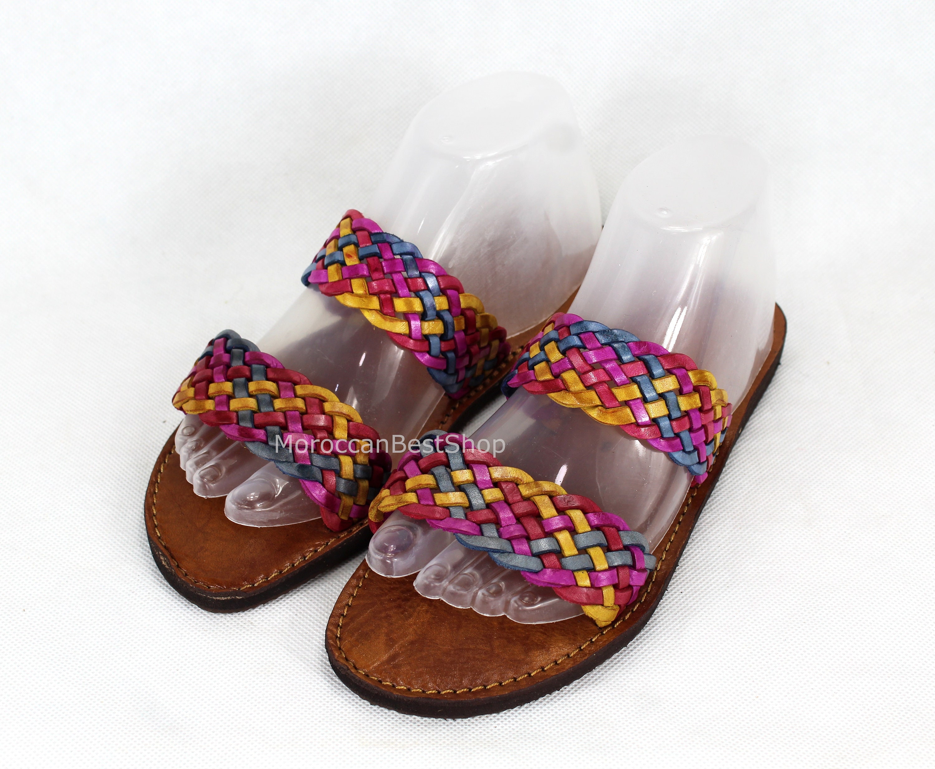 Colorful womens sandals deals