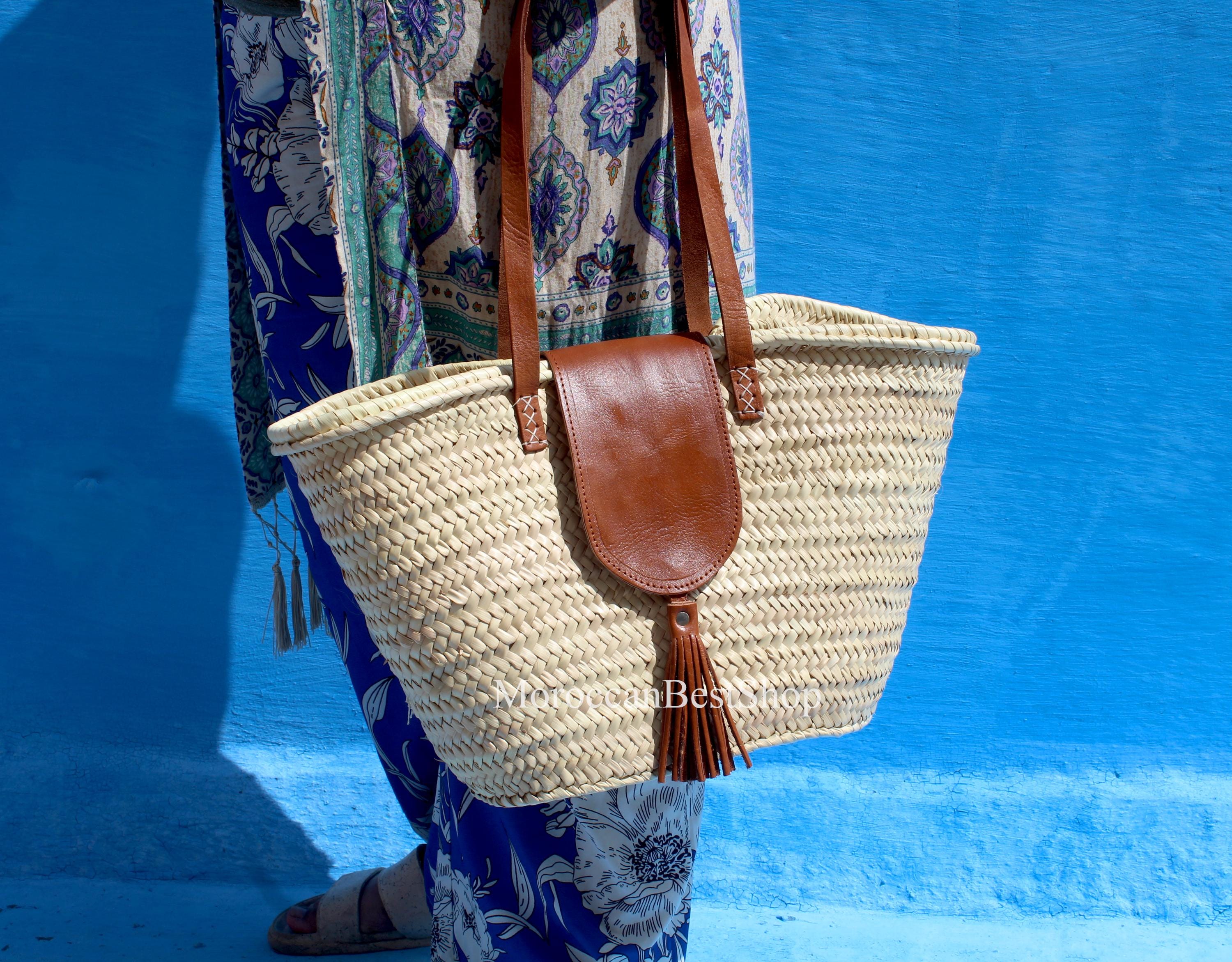 DUAO Borsa A Tracolla In Paglia Intrecciata A Mano Borsa A Spalla Intrecciata A Mano In Rafia Borse In Rattan A Forma Di Cerchio Boemia Borse Per Le Vacanze Estive Beige