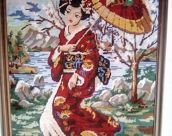 Hand made Tapestry Picture.