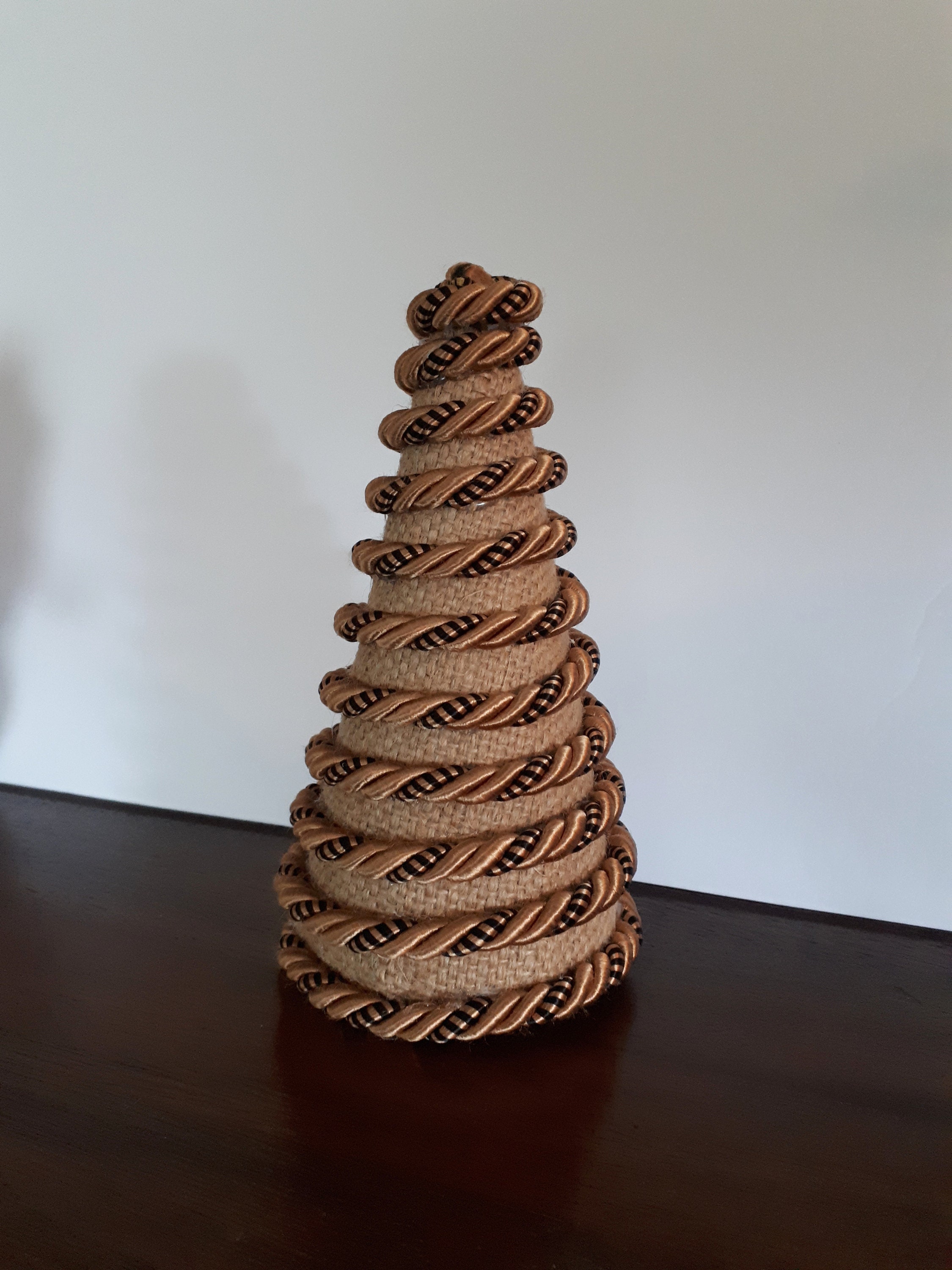 Twisted Rope Christmas Tree Holiday Country Rustic Etsy