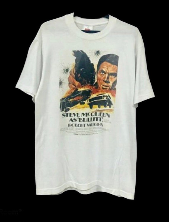 Rare! Vintage 90's BULLITT Movie/Steve McQueen 60'