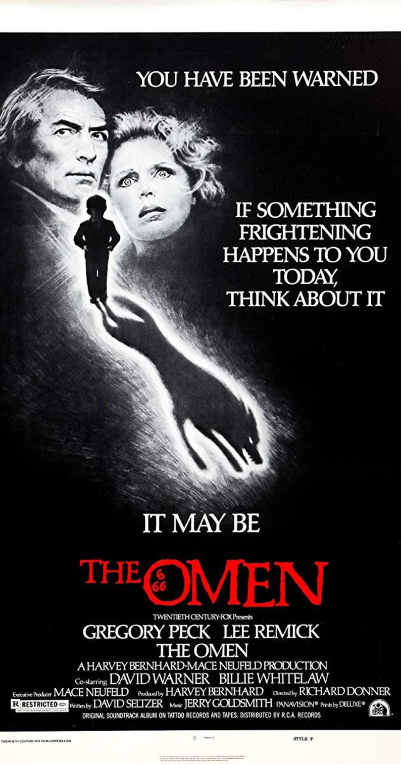 Mohg The Omen Weakness Vintage The Omen Movie/Mistery Horror Cult Film/1976 Classic | Etsy