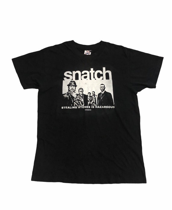 Superare! Vintage Snatch Movie Tshirt/Brad Pitt/Cu