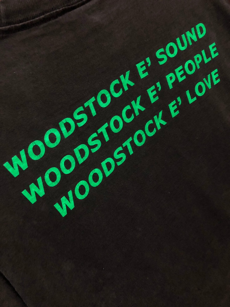 Vintage 80\u2019s The Woodstock Festival Colorful Graphic PrintedVintage HippiesVintageTie DyeVintage Rock Band