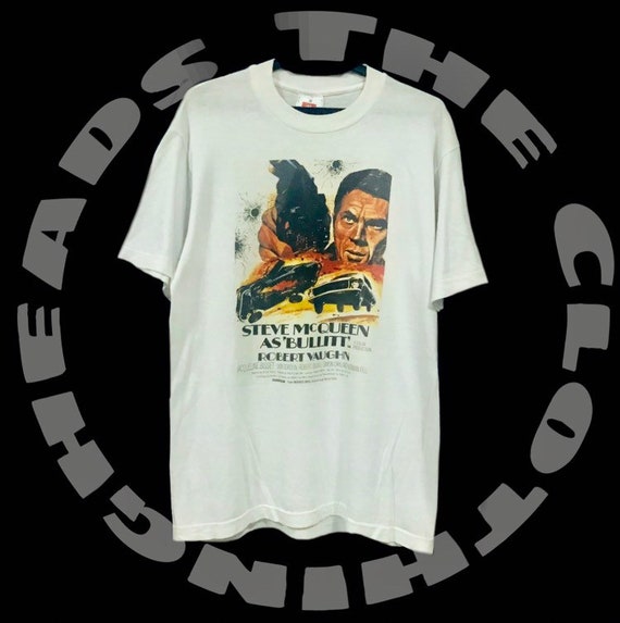 Rare! Vintage 90's BULLITT Movie/Steve McQueen 60'