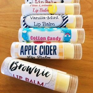 BEST SELLING Lip Balm | Handmade All-Natural Chapstick in a Variety of Flavors for Everyone | Lip Balm Lovers Paradise