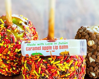 Caramel Apple Flavor Lip Balm | Fall Favorites Handmade All-Natural Chapstick | Caramel Lip Balm